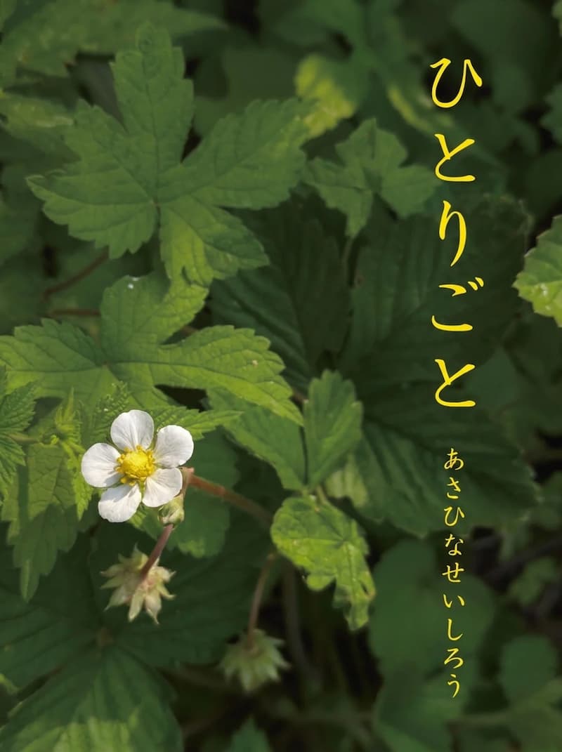 『ひとりごと』の実際の表紙